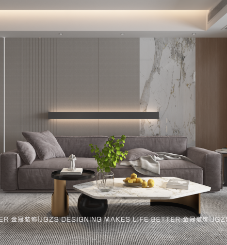  金冠案例|东湖雅居110m²现代风格：所见之处皆是美